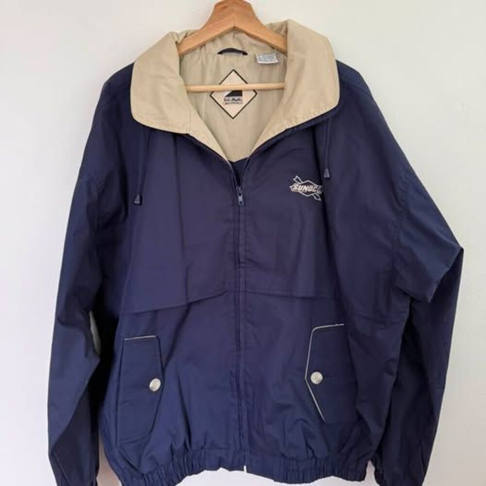 Vintage Sunoco Windbreaker Jacket XL